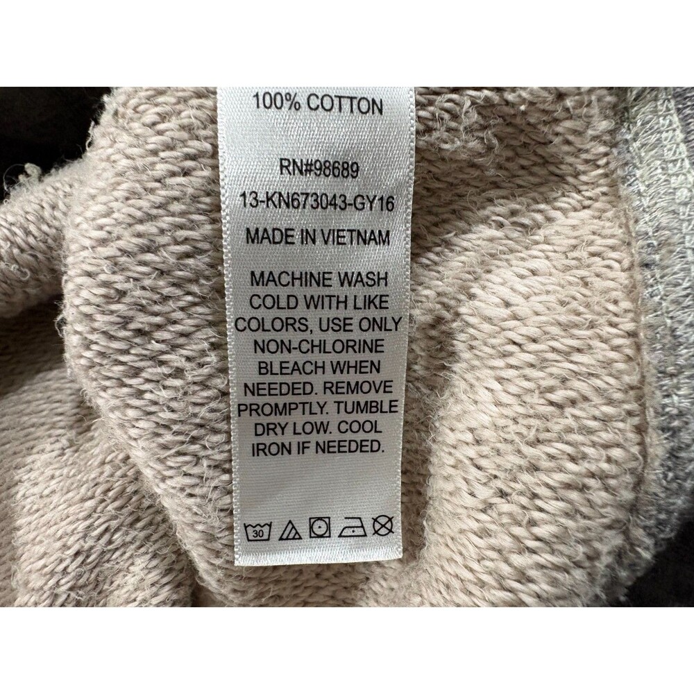 Champion x Todd Snyder Oversized Hoodie Sweatshirt Gray Kangaroo Pocket Sz 2XL - Picture 9 of 9